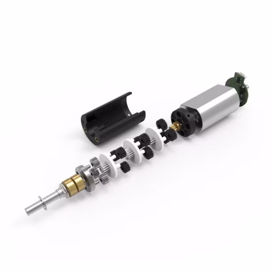 外部ドライバー付き BLDC モーター 直径 16mm 12V 24V ブラシレスギアボックスモーター ギアモーター